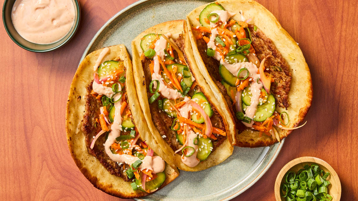 Тако из свинины с гёдза