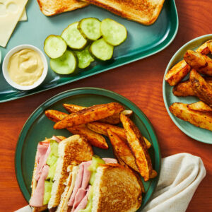 Сэндвич-бар «Жареная ветчина и сыр»